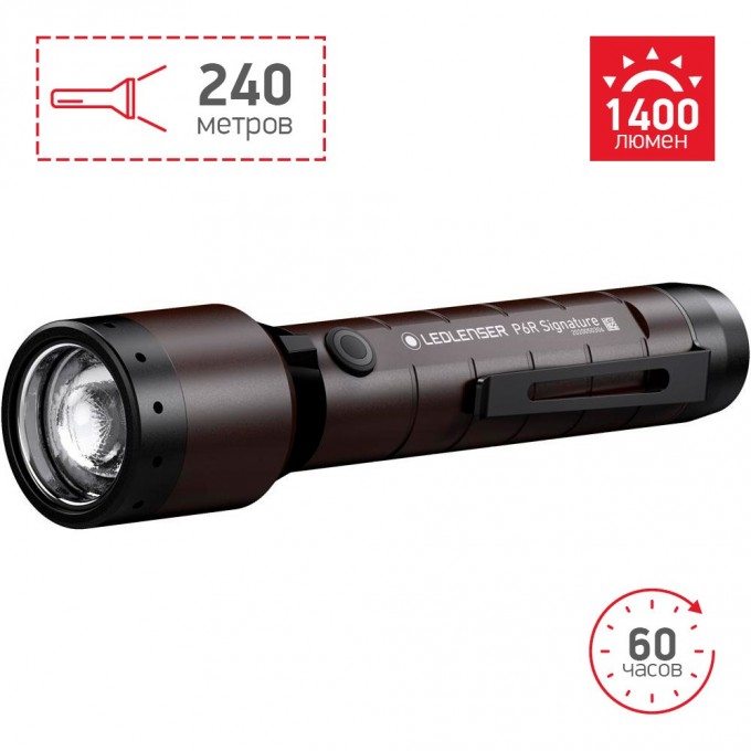 Светодиодный фонарь LED LENSER P6R SIGNATURE 502189 Светодиодный фонарь LED LENSER P6R SIGNATURE 502189