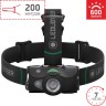Аккумуляторный налобный фонарь LED LENSER MH8 черный 500972